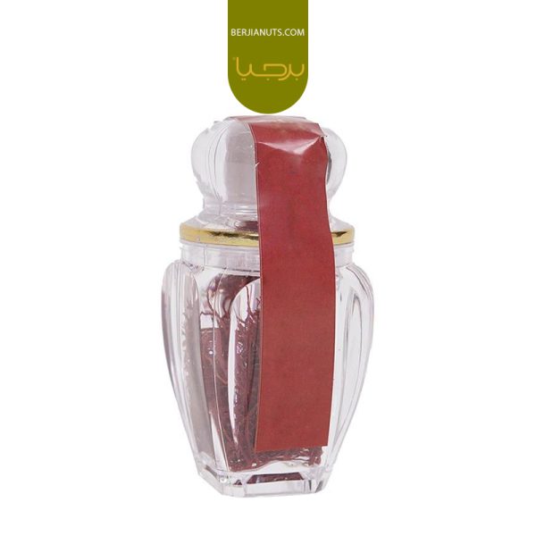 عکس زعفران سوپر نگین شیشه ای یک مثقالی