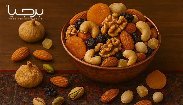 آجیل ارگانیک برجیا